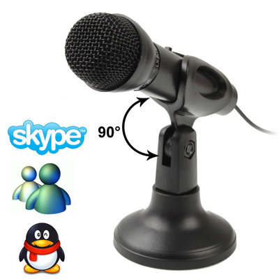 CM-018 Music Hi-fidelity Professional Dynamic Mini Microphone, Suitable for PC / Laptop / Tablet PC - Click Image to Close